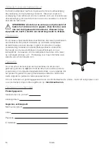 Предварительный просмотр 56 страницы Monitor Audio STUDIO Owner'S Manual