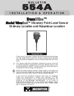 Preview for 1 page of Monitor DuraVibe VibraRod Installation & Operations