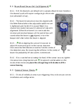 Preview for 47 page of Monitor TAD-214-W300 Installation Instructions & Operating Manual