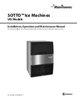 Preview for 1 page of monitowoc UG018 Installation, Operation And Maintenance Manual