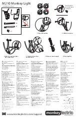 MonkeyLectric M210 Monkey Light Installation Instructions preview