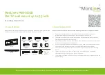 MonLines MWH001B Assembly Instructions preview