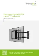 MonLines mySwing MSM05 Mounting Instructions preview