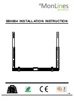 Preview for 1 page of MonLines SBH004 Installation Instruction