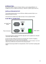 Предварительный просмотр 3 страницы Monmouth Scientific CAM1000 Operating & Maintenance Manual