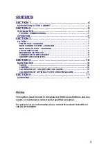 Preview for 3 page of Monmouth Scientific Circulaire C550 Operating And Maintenance Manual