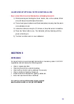 Preview for 11 page of Monmouth Scientific Circulaire C550 Operating And Maintenance Manual