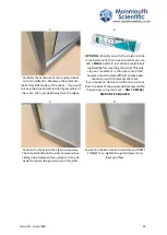 Preview for 22 page of Monmouth Scientific Cleanroom Kit 4M Installation Manual