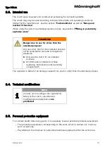 Предварительный просмотр 13 страницы Mönninghoff ServoFlex 318 Operating And Assembly Instructions Manual