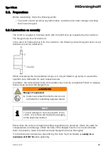 Предварительный просмотр 27 страницы Mönninghoff ServoFlex 318 Operating And Assembly Instructions Manual