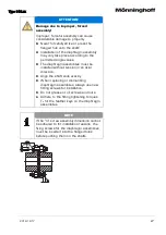 Предварительный просмотр 29 страницы Mönninghoff ServoFlex 318 Operating And Assembly Instructions Manual