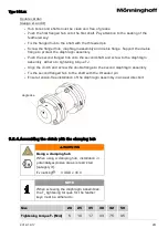 Предварительный просмотр 31 страницы Mönninghoff ServoFlex 318 Operating And Assembly Instructions Manual