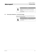 Предварительный просмотр 21 страницы Mönninghoff ServoFlex 328 Series Operating And Assembly Instructions Manual