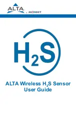 Monnit ALTA H2S User Manual preview