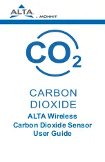 Monnit ALTA Wireless Carbon Dioxide Sensor User Manual preview