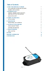 Preview for 2 page of Monnit ALTA Wireless
Carbon Monoxide Sensor User Manual