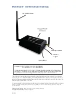 Preview for 2 page of Monnit MonnitLink CGW2 User Manual