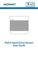 Monnit PoE-X Open/Close Sensor User Manual preview