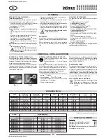 Preview for 34 page of Mono Machines intimus 26CC3 Manual