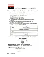 Предварительный просмотр 2 страницы Mono Epsilon 400 Operating And Maintenance Manual