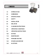 Предварительный просмотр 4 страницы Mono FG053 Operating And Maintenance Manual