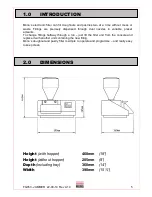 Предварительный просмотр 5 страницы Mono FG053 Operating And Maintenance Manual