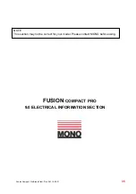 Предварительный просмотр 37 страницы Mono Fusion Compact PRO Operating And Maintenance Manual