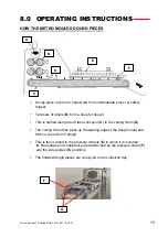 Предварительный просмотр 81 страницы Mono Fusion Compact PRO Operating And Maintenance Manual