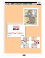 Preview for 22 page of Mono OMEGA PLUS Operating And Maintenance Manual