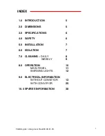 Preview for 2 page of Mono PARK n RIDE Operating And Maintenance Manual