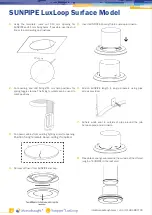 Предварительный просмотр 2 страницы Monodraught Sunpipe LuxLoop Installation Instructions Manual