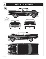 Предварительный просмотр 8 страницы Monogram 1956 Chevrolet Bel Air Owner'S Manual