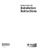 Monogram 224D3735P001 Design And Installation Manual preview