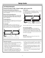 Preview for 6 page of Monogram 224D3735P001 Design And Installation Manual