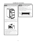 Предварительный просмотр 15 страницы Monogram 30" Built-InBottom-Freezer Design And Installation Manual