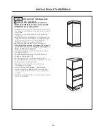 Предварительный просмотр 36 страницы Monogram 30" Built-InBottom-Freezer Design And Installation Manual