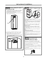 Предварительный просмотр 37 страницы Monogram 30" Built-InBottom-Freezer Design And Installation Manual