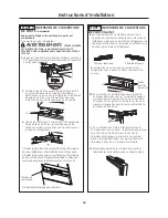 Предварительный просмотр 40 страницы Monogram 30" Built-InBottom-Freezer Design And Installation Manual