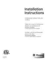 Monogram 31-10702 Installation Instructions Manual предпросмотр