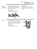 Preview for 17 page of Monogram 42? Owner'S Manual