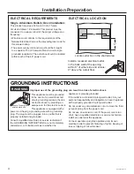 Preview for 4 page of Monogram Advantium ZSB9121N1SS Installation Instructions Manual