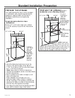 Preview for 5 page of Monogram Advantium ZSB9121N1SS Installation Instructions Manual