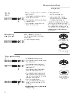 Предварительный просмотр 10 страницы Monogram Advantium ZSC1001 Owner'S Manual