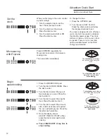 Предварительный просмотр 12 страницы Monogram Advantium Owner'S Manual