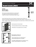 Preview for 1 page of Monogram Brass MB522BN Instructions