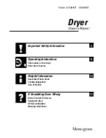 Monogram DZSQ495ET Owner'S Manual preview