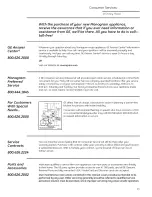 Preview for 15 page of Monogram Monogram Vent hood Owner'S Manual