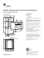 Monogram Monogram ZET1038PFSS Dimensions And Specifications preview