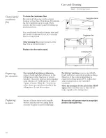 Предварительный просмотр 18 страницы Monogram Monogram ZISB360DRC Use And Care Manual