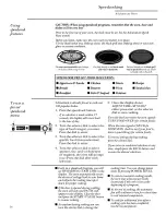 Предварительный просмотр 14 страницы Monogram Monogram ZSC2000CBB02 Use And Care Manual